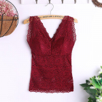 Seksikas pitsiline lilleline Cami polsterdatud tanktop naiste rinnahoidja Seksikas pitsiline Cami bralette heegeldatud lilleline rinnahoidja vest rinnahoidja &uuml;laosa XXL
