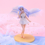 Angel Beats! Tenshi Kanade Tachibana Action Figure PVC Kids Gift Toys Doll Anime Model Doll