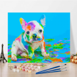 Numbrid &Otilde;limaal L&otilde;uend Digitaalne &Otilde;limaal Kodukaunistus Numbrid Maali isetegemine Numbrite j&auml;rgi 40x50cm no frame