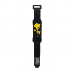 Rockhouse'i kitarrikeeled Muter Guitar String Mute Fretboard Muting Wrap 18cm kauni lillega punane