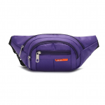 Unisex Fanny Pack veekindel, suure mahutavusega reguleeritava rihmaga treening Jooksmine Matkamine &otilde;ues v&ouml;&ouml;koht lilla