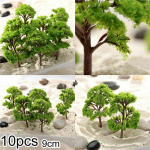 10 tk Mini maastikumudel Puude simuleeritud raudteeliiva paigutus Diorama maastik