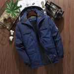 Kaubam&auml;rk Winter Parkas meeste soe paks tuulekindel jope Meeste kvaliteetne mitmetaskuline kapuutsiga mantel Meeste veekindel v&auml;lisriided M -9xl XL