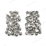 100 komplekti topeltkorkidega neetide naastud nahast k&auml;sit&ouml;&ouml; jaoks 5 mm, 6 mm, 7 mm, 8 mm, 9 mm, 10 mm, 12 mm 10x10mm