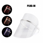 LED valgusteraapia n&auml;omask USB 3 v&auml;rvi nahahooldusvahend n&auml;omask noorendamine kortsude eemaldamiseks iluseade Plug-in