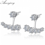 ANENJERY Copper Delicate Star K&otilde;rvar&otilde;ngad S&auml;delevad Cubic Zirconia Stud Stud K&otilde;rvar&otilde;ngad Naistele Pulmak&otilde;rvar&otilde;ngad S-E264 h&otilde;be