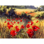 Uus saabunud teemantmaal Lill Teemantkunst Teemanttikandid t&auml;iskomplekt Rhinestone Mosaiic Kingi kaunistused koju Full Round 20x25CM