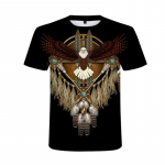 Boho Meeste T-s&auml;rgid 3D Printimine Stretch India Disain Paar T&auml;nava T-s&auml;rgid Suvemood Riietus T-s&auml;rgid XXXL