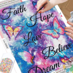 HUACAN 5D DIY liblikate teemantmaalimise komplekt t&auml;isruudukujuliseks Uus saabumine tikandid Loomade mosaiiktekst Kunst ja k&auml;sit&ouml;&ouml; t&auml;iskasvanutele Full Square 20*30 cm