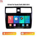 Loominguline multimeediumipleier Suzuki Swifti 2005-2010 Carplay jaoks Android Auto raadio Autoraadio Navigatsioon GPS 2 din