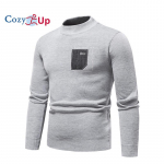 Hubane Korea moekas meeste kampsun, j&otilde;uluvana, lapiline, soliidne pullover džemprid T&auml;navar&otilde;ivad, kootud top meeste raskustes kootud kampsun M punane