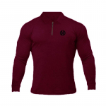 Muscleguys New Arrivals Meeste poollukuga POLO s&auml;rk Kevad- ja s&uuml;gisesed vabaaja t&auml;navar&otilde;ivad Slim Fit kulturisti T-s&auml;rgid M must
