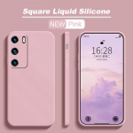 Luksuslik vedel silikoonist pehme kate Huawei P40 LITE P30 PRO P20 MATE 20 LITE 30 NOVA 3 3I 5T 9 SE 8 8I Y70 PLUS Y90 ruudukujuline t&auml;iskaitsekate Huawei P30 Pro