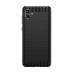 Kaane jaoks Samsung A04 &uuml;mbris Samsung Galaxy A04 Capas p&otilde;rutuskindel telefoni kaitseraua pehme TPU kate Fundas Samsung A 04 A04 &uuml;mbrisele For Samsung A04 must