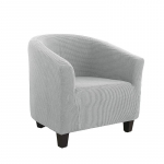 Klubitooli kate Stretch vanni tooli kate &Uuml;hev&auml;rviline diivanikate Polaarfliisist diivanikatted &otilde;ppebaarileti elutuppa 1 Pc helehall v&auml;rv