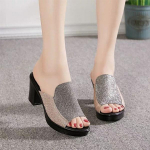 Naiste suvised k&otilde;rge kontsaga sussid Kerged hingavad libisemiskindlad naiste sandaalid 35 h&otilde;be