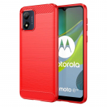 Motorola Moto E13 &uuml;mbrise kate Moto E22 E22i E40 E30 E20 E7i Power E7 Plus pehme TPU kaitserauaga telefoni&uuml;mbriste jaoks Moto E13 For Moto E7 punane