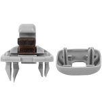 (SU)Hall sisemine p&auml;ikesesirm Hook Tether Bracket plastikust pandla hoidik p&auml;ikesesirmi jaoks One size hall v&auml;rv