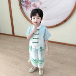 Hanfu t&uuml;druk Hiina stiilis riidest suvekleit Antiik Tang &uuml;likond super haldja kost&uuml;&uuml;m kleit v&auml;ikese t&uuml;druku merineitsi printsessi seelik aluspesu XXS