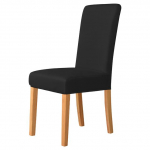 Universaalne m&auml;&auml;rdumisvastane toolikate beež elastne pehmest tavalisest riidest toolikatted s&ouml;&ouml;gitoa pulmade kodukaunistuseks istmekaitsed 1 Piece beež