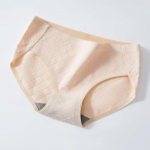 Aluspesu naiste j&auml;lgedeta keskmise v&ouml;&ouml;kohaga hingav puhtast puuvillast hingav trendikas suur kullake seksikas naiste &otilde;hukesed kolmnurkp&uuml;ksid M beež