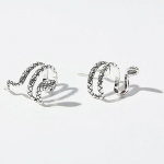 Foxanry Snake geomeetrilised k&otilde;rvar&otilde;ngad naistele Loomingulised vintage hip-hop k&otilde;rvaklambrid peoehted aksessuaarid kingitused 8mm h&otilde;be