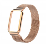 Rihm Xiaomi Mi Band 7 Pro Band Mi Band 7Pro jaoks koos metallist kaitse&uuml;mbrisega kaitseraua magnetaasa k&auml;ev&otilde;ru 2