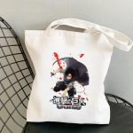 C3218 Ostukoti r&uuml;nnak Titani ostukoti vastu Toidukaupade kott L&otilde;uendist kott Naine &otilde;lakott Ulzzang, suure mahutavusega 24*26cm