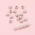 Kuubiku plastikust CCB vahehelmed ehete valmistamiseks DIY k&auml;ev&otilde;ru kaelakee about 100pcs 5mm h&otilde;be