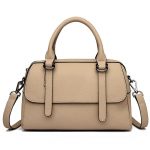 Moodne &uuml;hev&auml;rviline ehtsast nahast &otilde;lakott naistele Kvaliteetne Cow nahast k&auml;ekott Luksuslik naiste k&auml;ekott 26cm 9cm 17cm hall v&auml;rv