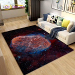 3D Galaxy Space Fixed Stars Area vaip, vaibavaip elutoa ja lastetoa kaunistamiseks, lapsed m&auml;ngivad roomav libisemiskindel p&otilde;randamatt 40x60cm