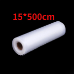 Paksemad k&ouml;&ouml;gi vaakumtihenduskotid Korduvkasutatavad rullid V&auml;rskelt s&auml;iliv toidus&auml;&auml;stja k&uuml;lmkapp hoiuruum 15*500cm