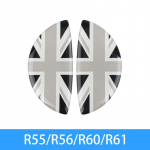Car Door wrist Handle Anti-Scratch 3D Protective Sticker For BMW MINI ONE Cooper S CLUBMAN R55 R56 R60 R61 F54 F55 F56 F57 C -2 PCS