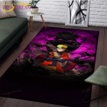 Anime Naruto libisemiskindlad vaibad elutuppa Mugav vaip Pehme p&otilde;randamatt Magamistoa vaibad Matiala Vaibad kodu Suur karvane matt 80cm x 120cm