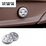 2pcs Car styling Chrome Seat Adjust Switch Button Cover Panel Trim For Mercedes Benz GLC/CLS/E/C Class W205 W213 h&otilde;be