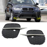 BMW X5 E70 jaoks 2011 2012 2013 auto esip&otilde;rkeraua udutulelaterna tulev&otilde;re katte raami trimmikatte kapoti raam 1pc left black