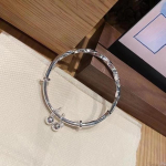 ANENJERY h&otilde;bedane k&auml;ev&otilde;ru Lucky Bell k&auml;ev&otilde;ru naistele Vintage elegantne ehete aksessuaar XS