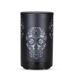 Creative Skull Aroomiteraapia hajuti &Otilde;huniisutaja 7 V&auml;rvimuutev Led Light 100ml Ultraheli Cool Mist Maker Aroomi difuusor AU