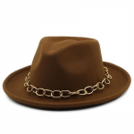 Uus villane naiste meeste Fedora m&uuml;ts talveks s&uuml;giseks Elegantne daam gangster Trilby Felt Homburgi kiriku dž&auml;ssim&uuml;ts 55-58cm reguleeritav 56-58CM