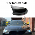 Tahavaatepeegli katte tiib k&uuml;lg tagantvaade peegli kork sobib BMW 5. seeria F10 F11 F18 Pre-LCI 2010 jaoks - 1pc Black Right Side
