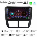 Android Subaru Forester 3 Impreza 2007-2013 jaoks koos nupunupuga auto CarPlay raadio video multimeedia GPS-m&auml;ngija 2+32GB 2+32GB