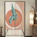 P&otilde;hjamaade maastik Lilled Uksekardin Vannitoa vaheseinakardinad Noren Curtain Elutuba K&ouml;&ouml;k Sissep&auml;&auml;su ukseava Kardinad 100x200cm lilla