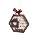 2024 uusaasta Uus uus rippuv kaunistus Uus algus M&auml;lestused Avaleht Naturaalsest t&auml;ispuidust k&auml;sit&ouml;&ouml; Hexagon