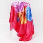 Turbantr&uuml;kiga siidist sall Siidist kandiline sall 90cm suur kandiline sall Naiste p&auml;ikesekaitse sall 90*90cm