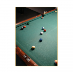 Moodne piljard HD-pildid Snuuker L&otilde;uend Maalimine Seinakunst Spordiplakatid piljardisaali elutoa klubi seinakaunistus 70x100cm No Frame