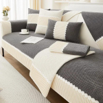 Pehme diivanikate Paks Pehme diivanipadi r&auml;tikumatt elutuppa Nordic libisemisvastased diivanikatted kodukaunistuseks 70x70cm 1pcs must hall v&auml;rv