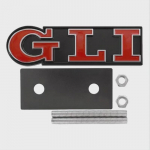 3D metallist GLI logoga auto esiv&otilde;re embleemim&auml;rk Golfile Bora Jetta MK4 MK5 MK6 MK7 GLI kleebiste tarvikud G Style