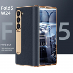 Luksuslik ehtsast nahast &uuml;mbris Samsung Galaxy Z Fold 5 Nappa kate jaoks Galaxy Z Fold 4 Stand p&otilde;rutuskindel kaitsekate Galaxy Z Fold4