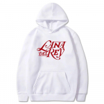 Laulja Lana Del Rey Graafilise tr&uuml;kiga kapuuts Unisex naiste vabaaja suurte kapuutsidega y2k dressipluus T&auml;navar&otilde;ivad Harajuku pulloverid S