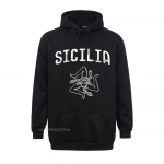 Sitsiilia Itaalia Sitsiilia Sitsiillane Itaalia Pikkade varrukatega Kapuutsiga pusa Mugavad &Uuml;laosad Kapuutsiga pusa Puuvill Unisex Kapuutsiga pusad Unisex Kapuutsiga pusa L